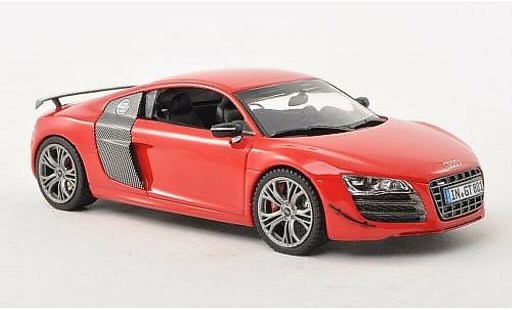 Audi R8 gt 1/43 Schuco rot/carbon modellautos