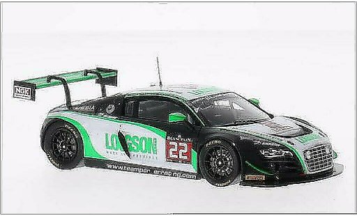 Audi R8 lms 1/43 Spark Ultra GTR No.22 Team Parker Racing Rosa 24h Spa 2014 /L.Machitski modellautos