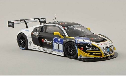 Audi R8 lms 1/43 Spark Ultra No.1 G-Drive Racing by Phoenix 24h Nurburgring 2013 /M.Winkelhock modellautos
