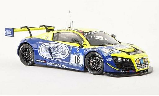 Audi R8 lms 1/43 Minichamps Ultra No.16 Twinbusch 24h Nurburgring 2013 /M.Lauck modellautos