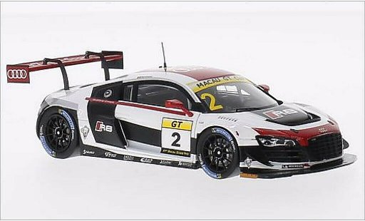 Audi R8 gt spyder 1/43 Spark LMS Ultra No.2 Cup GP Macau 2014 modellautos