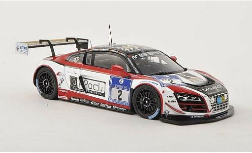 Audi R8 lms 1/43 Spark ultra No.2 Mamerow Racing 24h Nurburgring 2013 /T.Mutsch modellautos