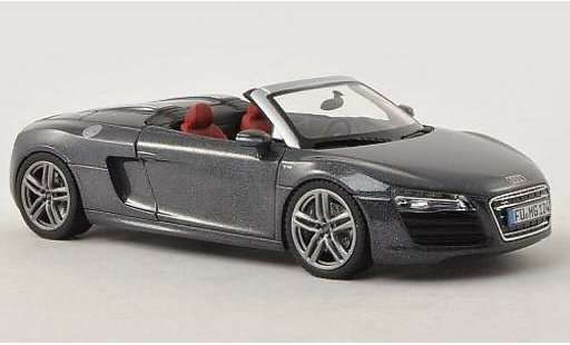 Audi R8 spyder 1/43 Schuco Facelift grau modellautos