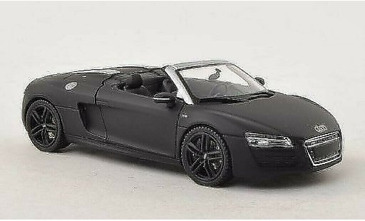 Audi R8 spyder 1/43 Schuco matt-schwarz modellautos