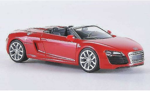 Audi R8 spyder 1/87 Herpa rot 2012 modellautos
