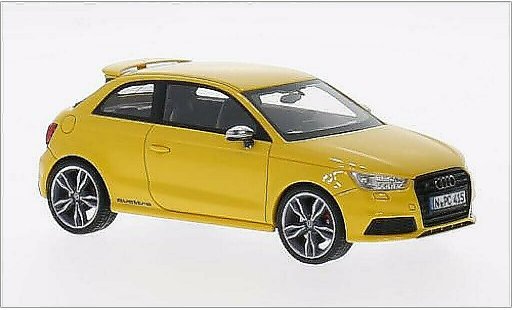 Audi S1 sportback 1/43 Neo gelb 2014 modellautos