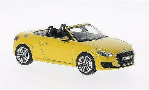 Audi TT roadster 1/43 Kyosho (8S) gelb 2014 modellautos