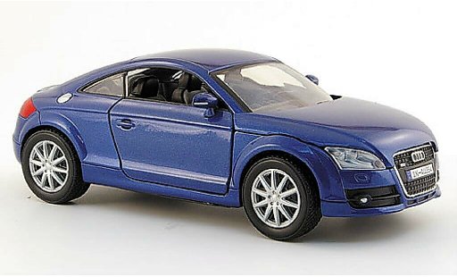 Audi TT coupe 1/24 Motormax blau 2006 modellautos