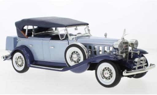 Cadillac V16 1/18 Auto World Sports Phaeton metallise bleu clair/bleu foncé 1932 modellautos