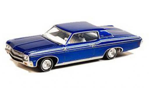 Modellautos Chevrolet Impala 1/64 Auto World Sport Coupe metallise bleu 1970 Chevrolet Impala 1/64 Auto World Sport Coupe metallise bleu 1970 modellautos