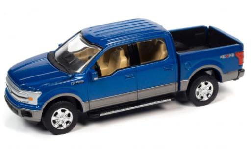 Modellautos Ford F-1 1/64 Auto World 50 Lariat metallise bleu foncé 2019 Ford F-1 1/64 Auto World 50 Lariat metallise bleu foncé 2019 modellautos