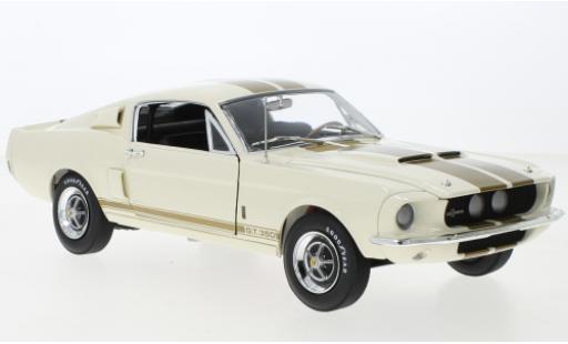 Modellautos Shelby GT 1/18 Auto World Ford Mustang -350 beige/Dekor 1967 Shelby GT 1/18 Auto World Ford Mustang -350 beige/Dekor 1967 modellautos