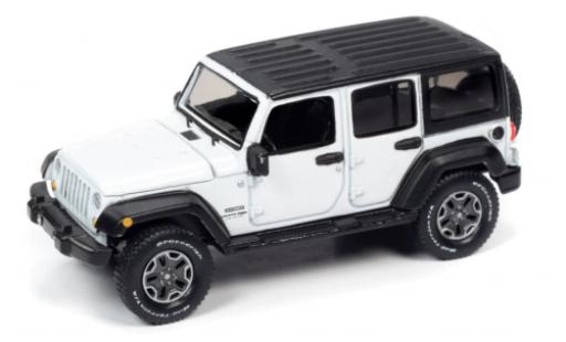 Modellautos Jeep Wrangler 1/64 Auto World JK Unlimited Sport blanche 2018 Jeep Wrangler 1/64 Auto World JK Unlimited Sport blanche 2018 modellautos