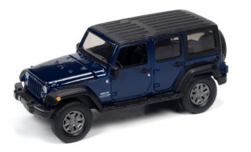 Modellautos Jeep Wrangler 1/64 Auto World JK Unlimited Sport bleu foncé 2018 Jeep Wrangler 1/64 Auto World JK Unlimited Sport bleu foncé 2018 modellautos