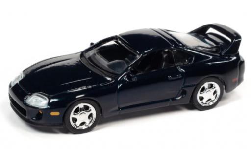 Modellautos Toyota Supra 1/64 Auto World bleu foncé 1995 Toyota Supra 1/64 Auto World bleu foncé 1995 modellautos