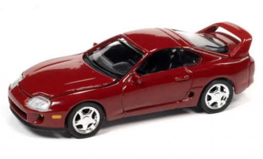 Modellautos Toyota Supra 1/64 Auto World rouge foncé 1995 Toyota Supra 1/64 Auto World rouge foncé 1995 modellautos