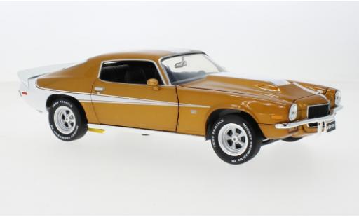 Chevrolet Camaro 1/18 Auto World Baldwin Motion kupfer/weiss 1973 1:18 modellautos
