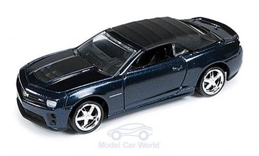 Chevrolet Camaro 1/64 Auto World ZL1 Cabrio mettalic blau 2013 ohne Vitrine modellautos