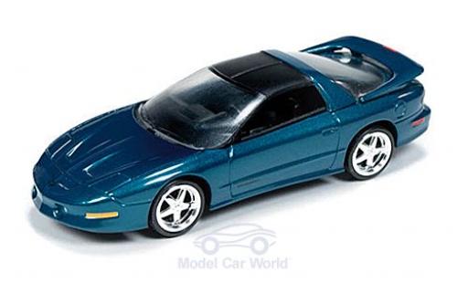 Pontiac Firebird 1/64 Auto World T/A mettalic grün/matt-schwarz 1993 modellautos
