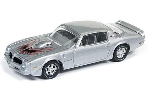 Pontiac Firebird 1/64 Auto World Trans Am silber 1976 sans Vitrine modellautos