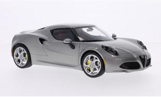Modellautos Alfa Romeo 4C 1/18 AUTOart mettalic grau 2013 Alfa Romeo 4C 1/18 AUTOart mettalic grau 2013 modellautos