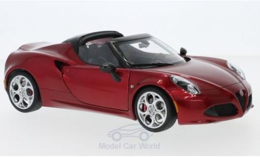 Modellautos Alfa Romeo 4C 1/18 AUTOart Spider rot 2015 Alfa Romeo 4C 1/18 AUTOart Spider rot 2015 modellautos