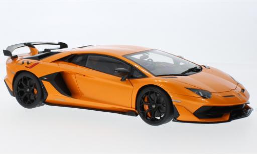Modellautos Lamborghini Aventador 1/18 AUTOart SVJ metallise orange 2019 Lamborghini Aventador 1/18 AUTOart SVJ metallise orange 2019 modellautos