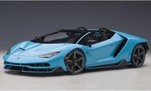 Modellautos Lamborghini Centenario 1/18 AUTOart Roadster metallise bleu clair 2016 Lamborghini Centenario 1/18 AUTOart Roadster metallise bleu clair 2016 modellautos