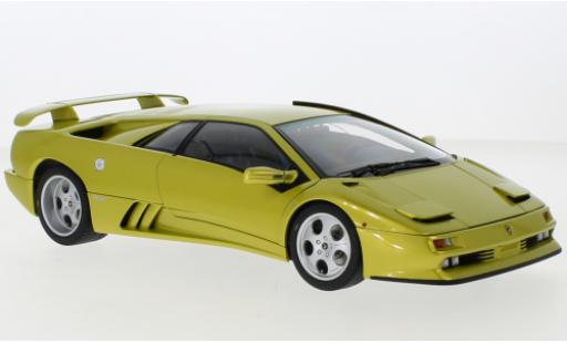 Modellautos Lamborghini Diablo 1/18 AUTOart SE30 metallise jaune 1993 Lamborghini Diablo 1/18 AUTOart SE30 metallise jaune 1993 modellautos
