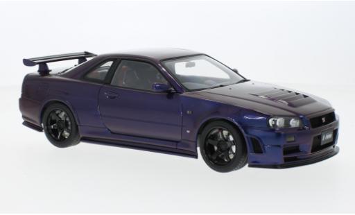 Modellautos Nissan Skyline 1/18 AUTOart GT-R (R34) Z-Tune metallise violett 2005 Nissan Skyline 1/18 AUTOart GT-R (R34) Z-Tune metallise violett 2005 modellautos