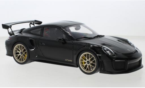 Porsche 991 GT2 RS 1/18 AUTOart 911 (.2) schwarz 2017 modellautos