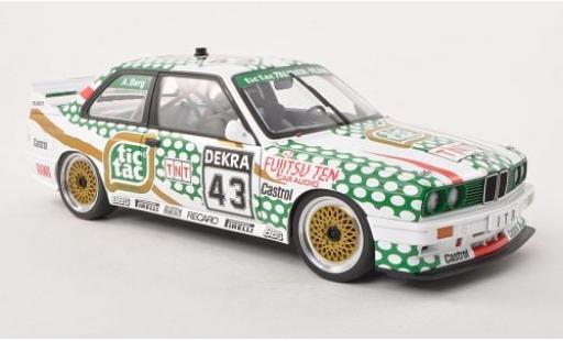 Modellautos Bmw M3 1/18 AUTOart (E30) No.43 Tic Tac DTM 1991 1:18 Bmw M3 1/18 AUTOart (E30) No.43 Tic Tac DTM 1991 1:18 modellautos