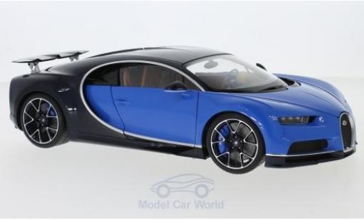 Modellautos Bugatti Chiron 1/18 AUTOart blau/blau 2017 Bugatti Chiron 1/18 AUTOart blau/blau 2017 modellautos