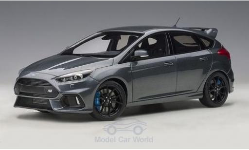 Ford Focus 1/18 AUTOart MKIII RS mettalic grau 2016 modellautos