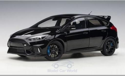 Ford Focus 1/18 AUTOart MKIII RS schwarz 2016 modellautos