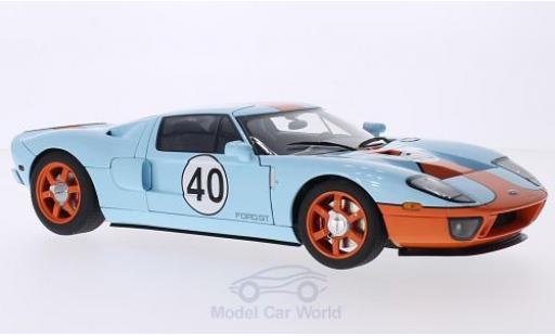 Modellautos Ford GT 1/18 AUTOart blau/orange 2004 Ford GT 1/18 AUTOart blau/orange 2004 modellautos