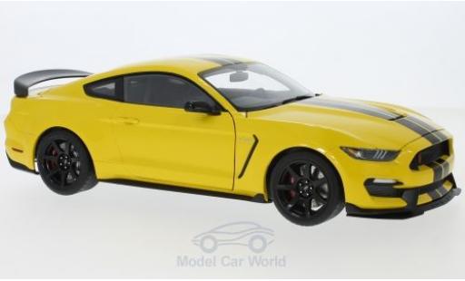 Ford Mustang 1/18 AUTOart Shelby GT-350R gelb/schwarz 2017 modellautos