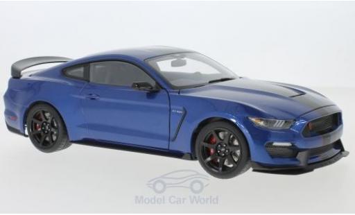Modellautos Ford Mustang 1/18 AUTOart Shelby GT-350R mettalic blau/schwarz 2017 Ford Mustang 1/18 AUTOart Shelby GT-350R mettalic blau/schwarz 2017 modellautos