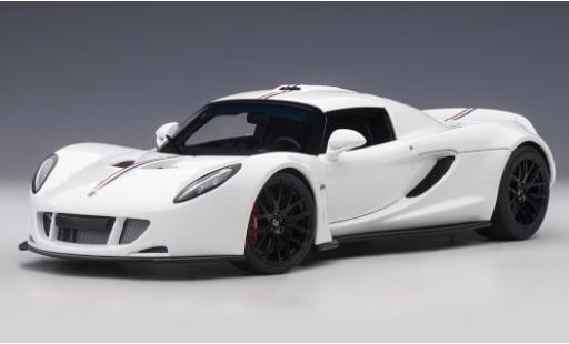 Hennessey Venom 1/18 AUTOart GT Spider weiss/Dekor modellautos