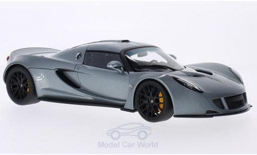 Hennessey Venom 1/18 AUTOart GT Spyder silber 2010 modellautos