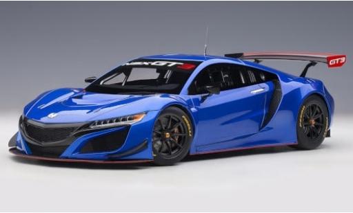 Modellautos Honda NSX 1/18 AUTOart GT3 blau 2018 Plain Body Version Honda NSX 1/18 AUTOart GT3 blau 2018 Plain Body Version modellautos
