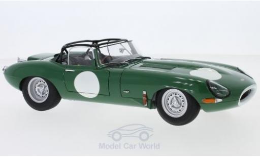 Modellautos Jaguar E-Type 1/18 AUTOart Lightweight grün RHD mit abnehmbarem Dach Jaguar E-Type 1/18 AUTOart Lightweight grün RHD mit abnehmbarem Dach modellautos