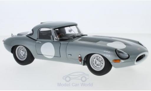 Modellautos Jaguar E-Type 1/18 AUTOart Lightweight silber RHD mit abnehmbarem Dach Jaguar E-Type 1/18 AUTOart Lightweight silber RHD mit abnehmbarem Dach modellautos