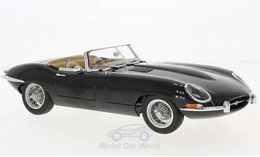 Modellautos Jaguar E-Type 1/18 AUTOart Roadster Series I 3.8 schwarz RHD 1961 Jaguar E-Type 1/18 AUTOart Roadster Series I 3.8 schwarz RHD 1961 modellautos
