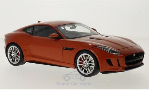 Modellautos Jaguar F-Type 1/18 AUTOart R Coupe mettalic orange RHD 2015 Jaguar F-Type 1/18 AUTOart R Coupe mettalic orange RHD 2015 modellautos