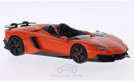 Lamborghini Aventador Roadster 1/43 AUTOart J Roadster orange 2012 modellautos