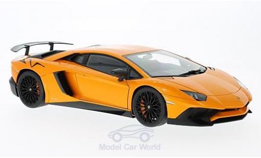 Modellautos Lamborghini Aventador 1/18 AUTOart LP750-4 SV mettalic orange 2015 Lamborghini Aventador 1/18 AUTOart LP750-4 SV mettalic orange 2015 modellautos