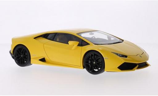 Lamborghini Huracan 1/43 AUTOart LP610-4 mettalic gelb 2014 modellautos