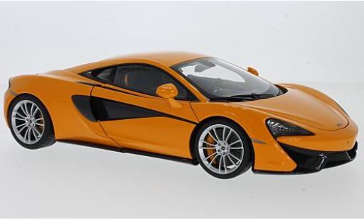 Modellautos McLaren 570 1/18 AUTOart S orange 2016 avec silbernen Rädern McLaren 570 1/18 AUTOart S orange 2016 avec silbernen Rädern modellautos