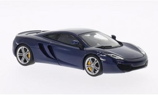 McLaren MP4-12C 1/43 AUTOart mettalic blau 2011 modellautos